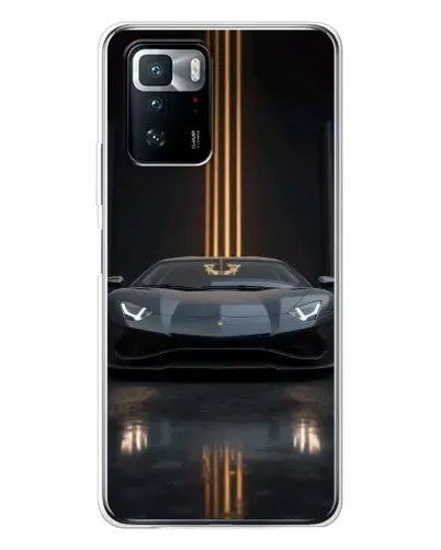 Чехол для Xiaomi POCO X3 GT с картинкой «Lamborghini золотые линии» Чехол для Xiaomi POCO X3 GT с картинкой «Lamborghini золотые линии»