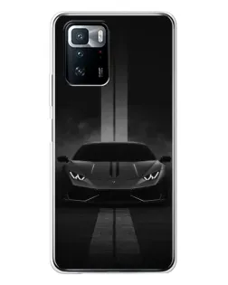 Чехол для Xiaomi POCO X3 GT с картинкой «Lamborghini симметрия дорог» Чехол для Xiaomi POCO X3 GT с картинкой «Lamborghini симметрия дорог»