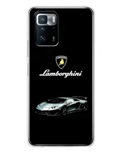 Чехол для Xiaomi POCO X3 GT с картинкой «Логотип Lamborghini классика» Чехол для Xiaomi POCO X3 GT с картинкой «Логотип Lamborghini классика»