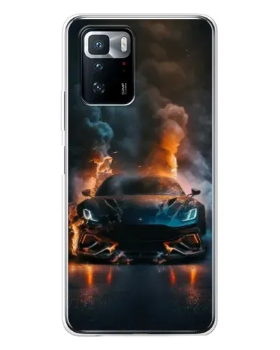 Чехол для Xiaomi POCO X3 GT с картинкой «Lamborghini дымная эстетика» Чехол для Xiaomi POCO X3 GT с картинкой «Lamborghini дымная эстетика»