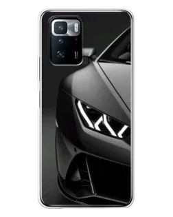 Чехол для Xiaomi POCO X3 GT с картинкой «Lamborghini фары детализация» Чехол для Xiaomi POCO X3 GT с картинкой «Lamborghini фары детализация»