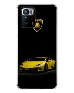 Чехол для Xiaomi POCO X3 GT с картинкой «Lamborghini желтый акцент» Чехол для Xiaomi POCO X3 GT с картинкой «Lamborghini желтый акцент»