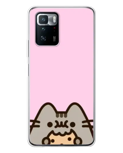 Чехол для Xiaomi POCO X3 GT с картинкой «Pusheen и печенье» Чехол для Xiaomi POCO X3 GT с картинкой «Pusheen и печенье»