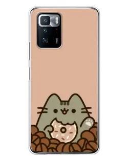 Чохол для Xiaomi POCO X3 GT з картинкою «Кавовий Пушин»