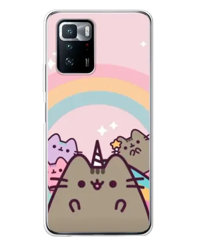 Чехол для Xiaomi POCO X3 GT с картинкой «Единорог Pusheen» Чехол для Xiaomi POCO X3 GT с картинкой «Единорог Pusheen»