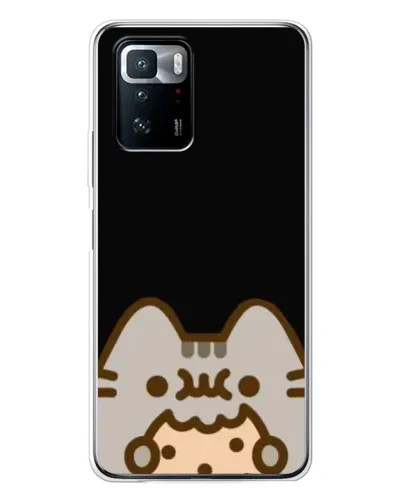 Чехол для Xiaomi POCO X3 GT с картинкой «Пушин на черном» Чехол для Xiaomi POCO X3 GT с картинкой «Пушин на черном»