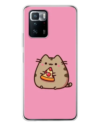 Чехол для Xiaomi POCO X3 GT с картинкой «Пушин с пиццей» Чехол для Xiaomi POCO X3 GT с картинкой «Пушин с пиццей»