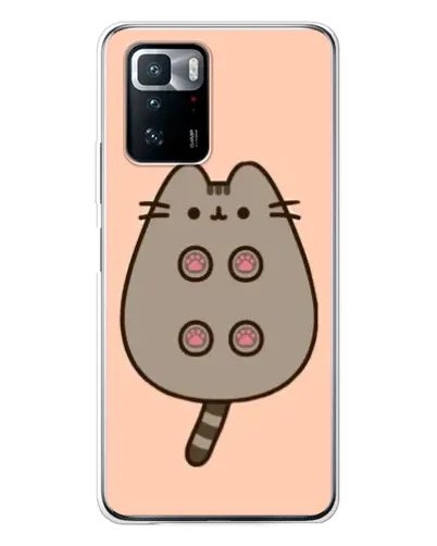 Чехол для Xiaomi POCO X3 GT с картинкой «Пушин пузиком кверху» Чехол для Xiaomi POCO X3 GT с картинкой «Пушин пузиком кверху»