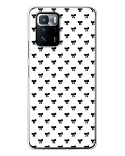 Чехол для Xiaomi POCO X3 GT с картинкой «Мини-бантики»