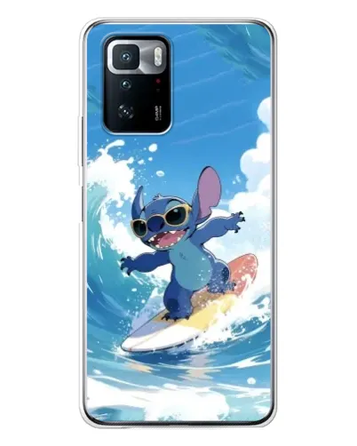Чехол для Xiaomi POCO X3 GT с картинкой «Стич на волне» Чехол для Xiaomi POCO X3 GT с картинкой «Стич на волне»
