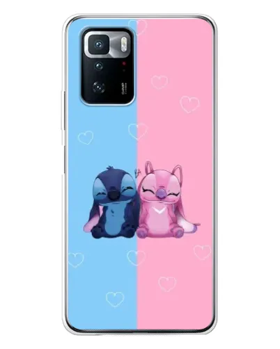Чехол для Xiaomi POCO X3 GT с картинкой «Stitch и Angel Love» Чехол для Xiaomi POCO X3 GT с картинкой «Stitch и Angel Love»