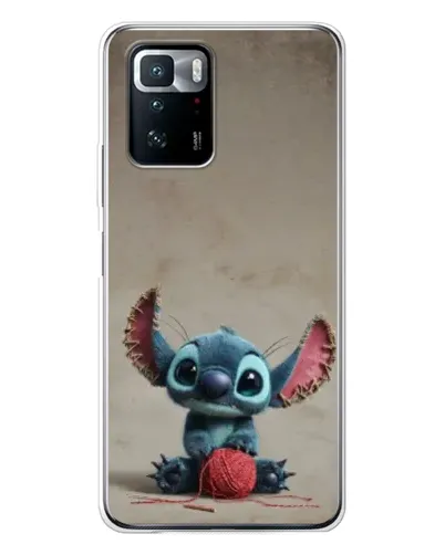 Чехол для Xiaomi POCO X3 GT с картинкой «Стич на коричневом фоне» Чехол для Xiaomi POCO X3 GT с картинкой «Стич на коричневом фоне»