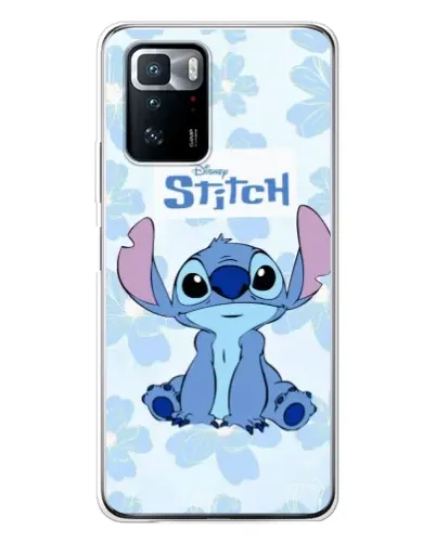 Чехол для Xiaomi POCO X3 GT с картинкой «Stitch среди цветов» Чехол для Xiaomi POCO X3 GT с картинкой «Stitch среди цветов»
