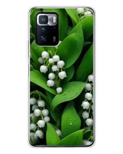 Чехол для Xiaomi POCO X3 GT с картинкой «Ландыши в зелени» Чехол для Xiaomi POCO X3 GT с картинкой «Ландыши в зелени»