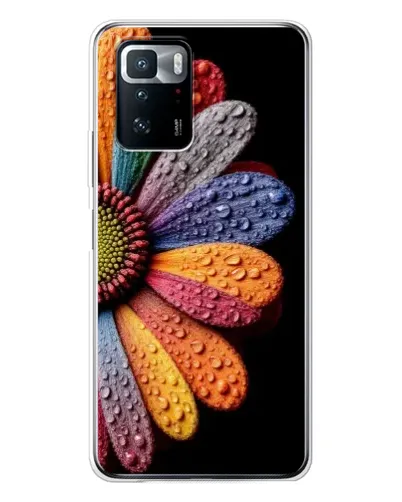 Чехол для Xiaomi POCO X3 GT с картинкой «Радужный цветок» Чехол для Xiaomi POCO X3 GT с картинкой «Радужный цветок»