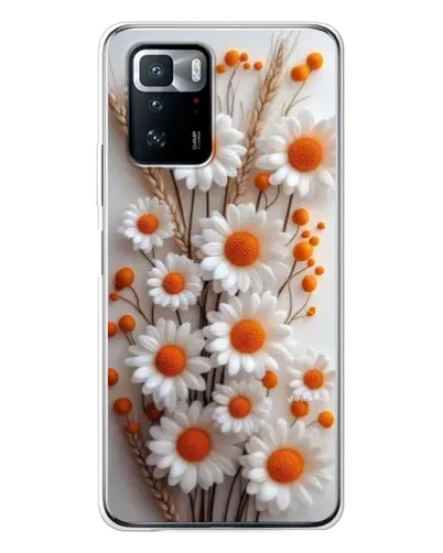 Чехол для Xiaomi POCO X3 GT с картинкой «Белые сухоцветы» Чехол для Xiaomi POCO X3 GT с картинкой «Белые сухоцветы»