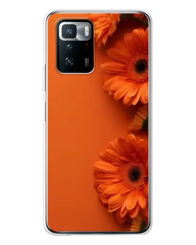Чехол для Xiaomi POCO X3 GT с картинкой «Оранжевые герберы» Чехол для Xiaomi POCO X3 GT с картинкой «Оранжевые герберы»