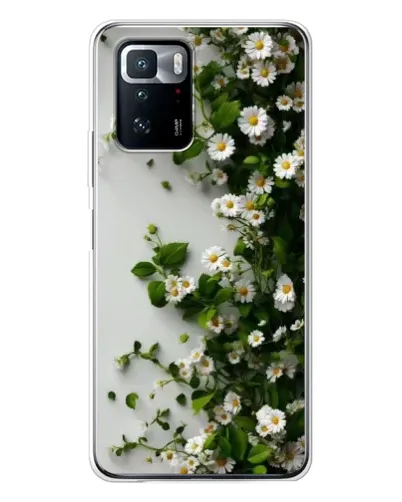 Чехол для Xiaomi POCO X3 GT с картинкой «Ветка мелких белых цветов» Чехол для Xiaomi POCO X3 GT с картинкой «Ветка мелких белых цветов»