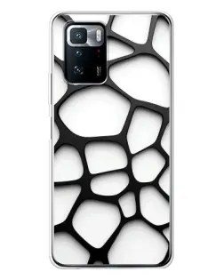 Чохол для Xiaomi POCO X3 GT з картинкою «Біла об'ємна сітка» Чохол для Xiaomi POCO X3 GT з картинкою «Біла об'ємна сітка»
