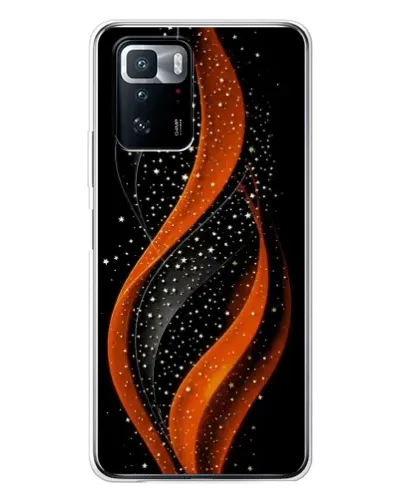 Чехол для Xiaomi POCO X3 GT с картинкой «Огненная звездная волна»