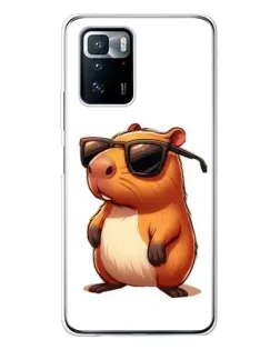 Чохол для Xiaomi POCO X3 GT з картинкою «Капібара в окулярах» Чохол для Xiaomi POCO X3 GT з картинкою «Капібара в окулярах»