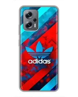 Чехол для Xiaomi POCO X4 GT с картинкой «Абстракция Adidas»