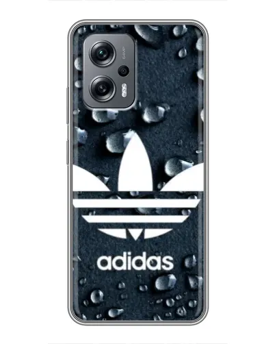 Чехол для Xiaomi POCO X4 GT с картинкой «Adidas Trefoil Blue» Чехол для Xiaomi POCO X4 GT с картинкой «Adidas Trefoil Blue»