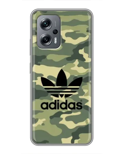 Чехол для Xiaomi POCO X4 GT с картинкой «Милитари стиль Adidas» Чехол для Xiaomi POCO X4 GT с картинкой «Милитари стиль Adidas»