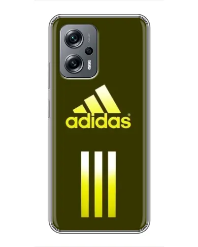 Чехол для Xiaomi POCO X4 GT с картинкой «Оливковый градиент Adidas» Чехол для Xiaomi POCO X4 GT с картинкой «Оливковый градиент Adidas»