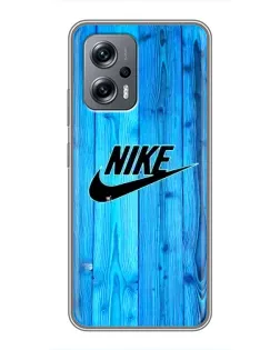 Чехол для Xiaomi POCO X4 GT с картинкой «Голубое дерево Nike»