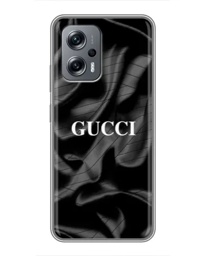 Чехол для Xiaomi POCO X4 GT с картинкой «Gucci — шелковые волны» Чехол для Xiaomi POCO X4 GT с картинкой «Gucci — шелковые волны»