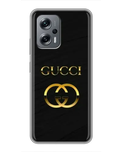 Чехол для Xiaomi POCO X4 GT с картинкой «Золотой логотип Gucci» Чехол для Xiaomi POCO X4 GT с картинкой «Золотой логотип Gucci»