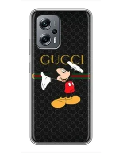 Чехол для Xiaomi POCO X4 GT с картинкой «Микки Маус Gucci» Чехол для Xiaomi POCO X4 GT с картинкой «Микки Маус Gucci»