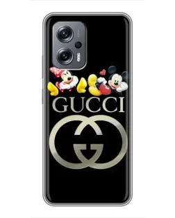 Чехол для Xiaomi POCO X4 GT с картинкой «Gucci — герои Disney» Чехол для Xiaomi POCO X4 GT с картинкой «Gucci — герои Disney»