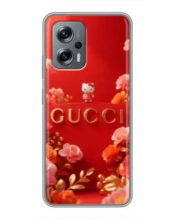 Чехол для Xiaomi POCO X4 GT с картинкой «Gucci — золотой сад» Чехол для Xiaomi POCO X4 GT с картинкой «Gucci — золотой сад»