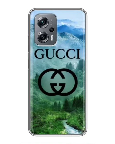 Чехол для Xiaomi POCO X4 GT с картинкой «Gucci — горный пейзаж» Чехол для Xiaomi POCO X4 GT с картинкой «Gucci — горный пейзаж»