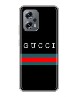 Чехол для Xiaomi POCO X4 GT с картинкой «Gucci — красный пояс» Чехол для Xiaomi POCO X4 GT с картинкой «Gucci — красный пояс»