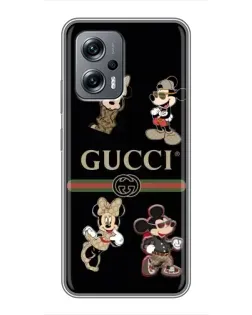 Чехол для Xiaomi POCO X4 GT с картинкой «Gucci — герои Disney и монограмма» Чехол для Xiaomi POCO X4 GT с картинкой «Gucci — герои Disney и монограмма»