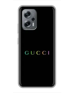 Чехол для Xiaomi POCO X4 GT с картинкой «Gucci — неоновый минимализм» Чехол для Xiaomi POCO X4 GT с картинкой «Gucci — неоновый минимализм»