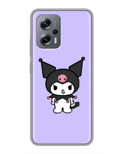Чехол для Xiaomi POCO X4 GT с картинкой «Kuromi — нежный фиолетовый»