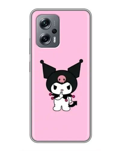 Чехол для Xiaomi POCO X4 GT с картинкой «Kuromi — розовая нежность»