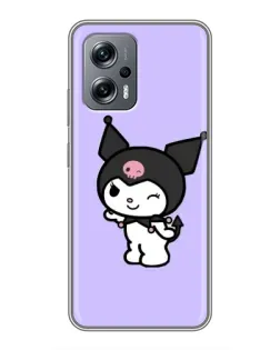 Чехол для Xiaomi POCO X4 GT с картинкой «Классическая Kuromi»