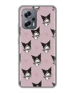 Чехол для Xiaomi POCO X4 GT с картинкой «Kuromi — ночной сон»