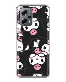 Чехол для Xiaomi POCO X4 GT с картинкой «Паттерн голов Куроми»