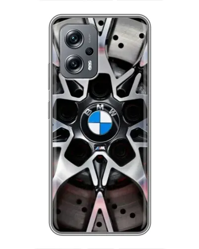 Чехол для Xiaomi POCO X4 GT с картинкой «BMW — деталь диска» Чехол для Xiaomi POCO X4 GT с картинкой «BMW — деталь диска»