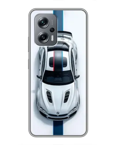 Чехол для Xiaomi POCO X4 GT с картинкой «Вид сверху — BMW M» Чехол для Xiaomi POCO X4 GT с картинкой «Вид сверху — BMW M»