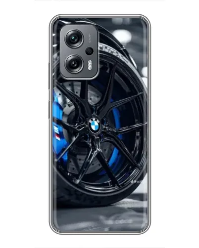 Чехол для Xiaomi POCO X4 GT с картинкой «Колесо BMW вблизи» Чехол для Xiaomi POCO X4 GT с картинкой «Колесо BMW вблизи»