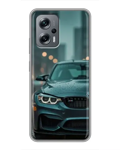 Чехол для Xiaomi POCO X4 GT с картинкой «BMW в огнях города» Чехол для Xiaomi POCO X4 GT с картинкой «BMW в огнях города»