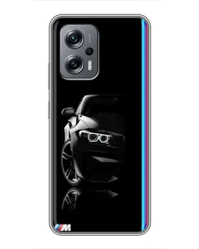 Чехол для Xiaomi POCO X4 GT с картинкой «Силуэт BMW в темноте» Чехол для Xiaomi POCO X4 GT с картинкой «Силуэт BMW в темноте»