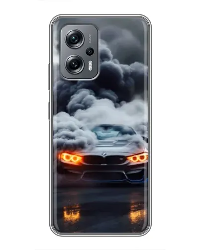 Чехол для Xiaomi POCO X4 GT с картинкой «BMW в дыму» Чехол для Xiaomi POCO X4 GT с картинкой «BMW в дыму»